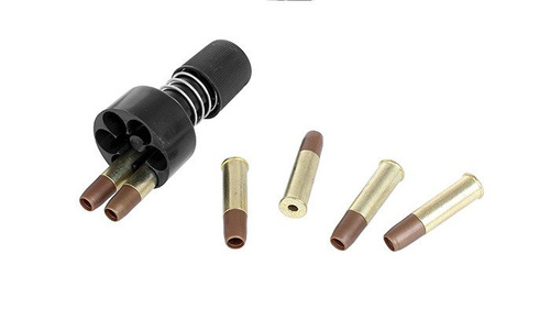 ASG - Replika rewolweru Dan Wesson 4'' Revolver - Silver - 16181