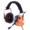 Earmor - Aktywne ochronniki słuchu M32 PLUS - Vivid Orange - M32-OG (PLUS)