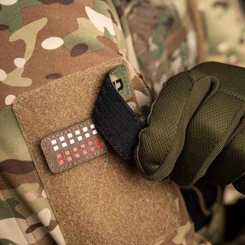 M-Tac - Naszywka Polska - Laser Cut - Multicam / Czarny - 51003108