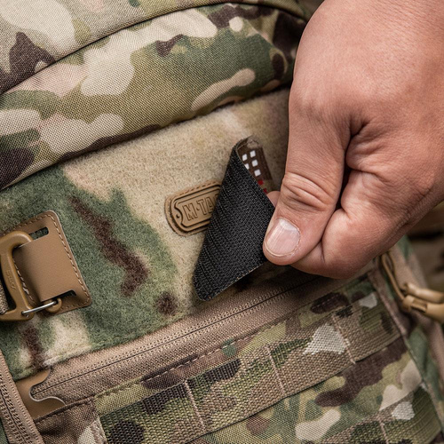 M-Tac - Naszywka Z Flagą i Napisem Polska - Laser Cut - Piksele - Czerwony / MultiCam / Biały - 51007108