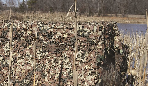 Mil-Tec - Siatka maskująca - 3 x 1,1 m - Flecktarn - 14461021