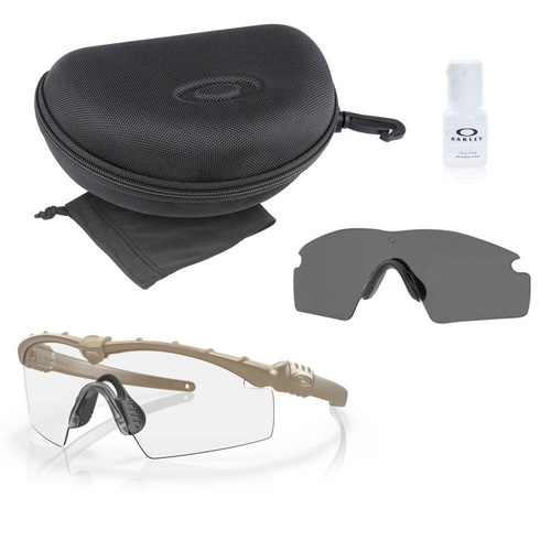 Oakley - Okulary ochronne SI Ballistic M Frame 3.0 - Normy balistyczne MIL PRF-31013/ANSI Z87.1 - Desert Tan - OO9146-4032