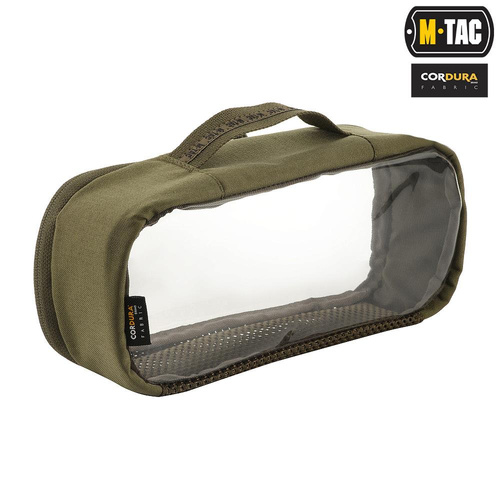 M-Tac - Kieszeń przezroczysta Elite Medium - Średnia - Ranger Green - 10147023-M
