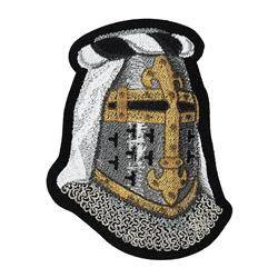 M-Tac - Naszywka Morale Patch - Topfhelm - Haftowana - 51326002