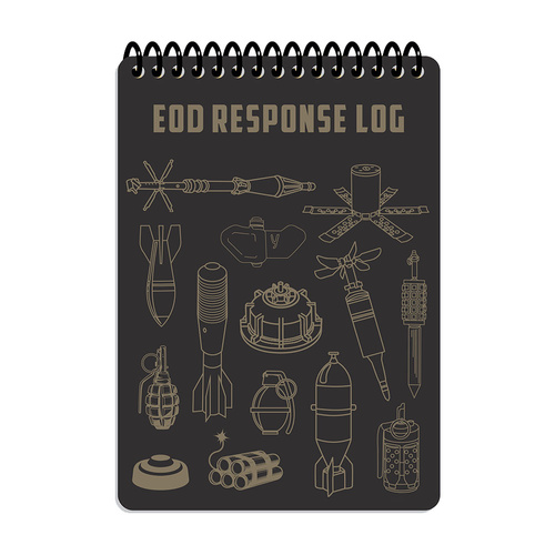M-Tac - Notatnik wodoodporny Ecopybook Tactical EOD Response Log A6 - ET-MTC-10026