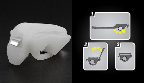 Nite Ize - Uchwyt na kierownicę roweru HandleBand Universal Smartphone Mount - Biały - HDB-02-R3