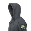 Helikon - Bluza Urban Hoodie Lite - Rozpinana - Bawełna - Poliester - Light Grey Melange - BL-ULF-CB-2G