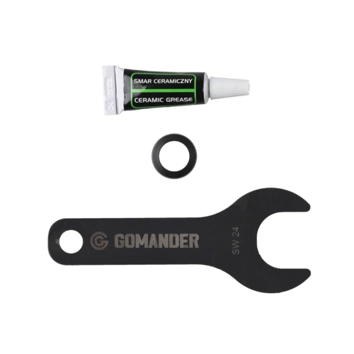 Tłumik płomienia Gomander Quadron S 7,62 M15X1 - Stal - Czarny - TB0.10173_0-M15x1-7.