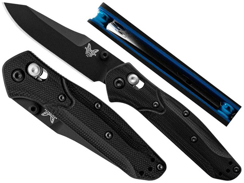 Benchmade - Nóż składany Mini Osborne - CPM-S30V - Czarny - 945BK-1