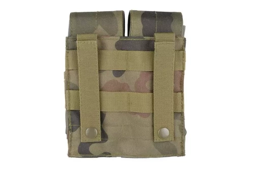 GFC Tactical - Podwójna ładownica na magazynki typu M4/M16 - MOLLE - Nylonowa - Wz.93 Pantera Leśna - GFT-19-011403