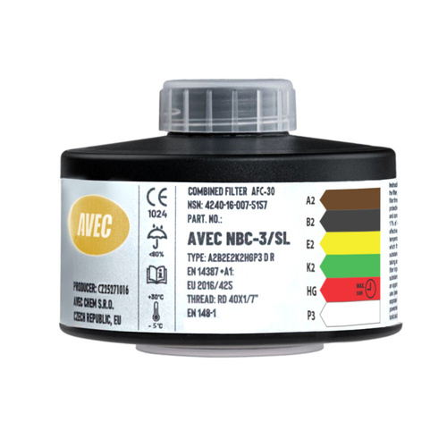 Filtr do maski przeciwgazowej CBRN NBC-3/SL - ABEK2Hg-P3