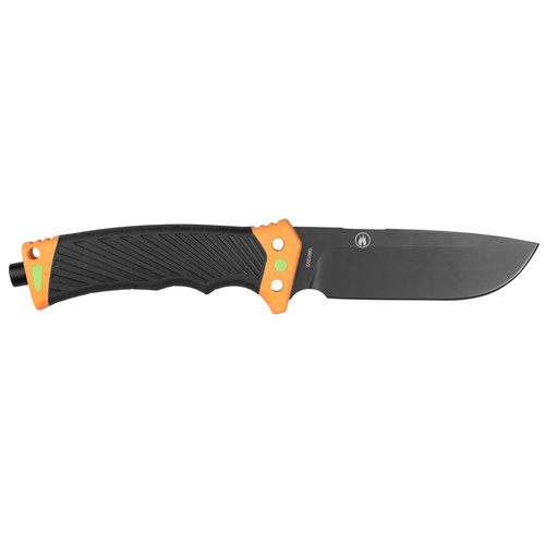 Ganzo - Nóż survivalowy Firebird z krzesiwem - Czarny / Pomarańczowy - G8012V2-OR
