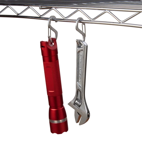 Nite Ize - Karabińczyk S-Biner Hook 'N Hold S-Hook Small - 2 szt. - Stalowy - Srebrny - SBHS-11-2R3