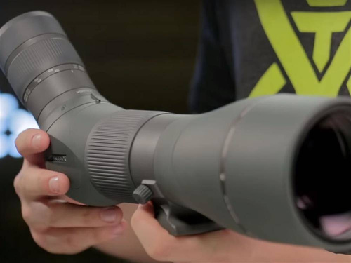 Vortex Optics - Luneta obserwacyjna Razor HD 22-48x65 - Skośna - Czarny / Zielony - RS-65A