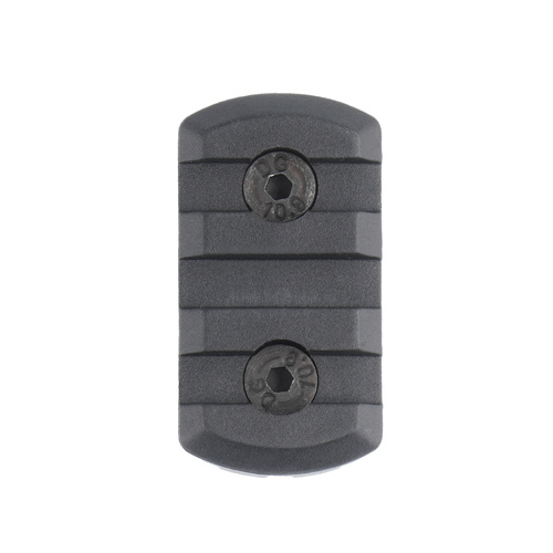 DLG Tactical - Szyna polimerowa Picatinny montowana na M-LOK - 3 sloty - Czarny - DLG-109