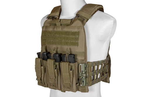 GFC Tactical - Kamizelka taktyczna 9039 Basic - Oliwkowa - GFT-18-033050