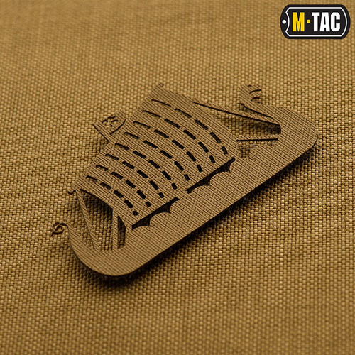 M-Tac - Naszywka Laser cut Drakkar - Coyote - 51170005