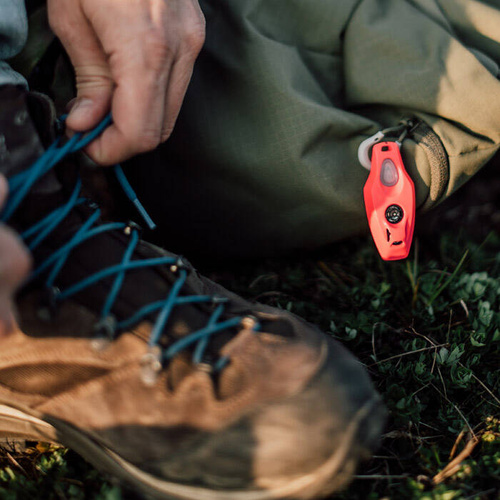 inMOLESS - Ultradźwiękowy odstraszacz na kleszcze dla ludzi Human - Pomarańczowy - IN-HUM-OR