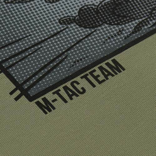 M-Tac - Koszulka Comics Drone Girl - Bawełna - Oliwkowy - 80074038