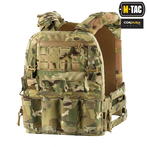 M-Tac - Kamizelka taktyczna Plate Carrier Cuirass QRS XL - Multicam - 10180008