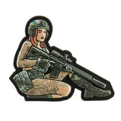 M-Tac - Tactical Girl №2 Valkiria Patch - PVC - Full Color - 51116213
