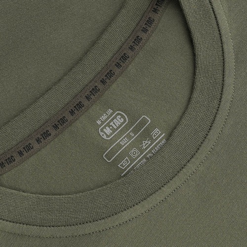 M-Tac - Koszulka T-Shirt 93/7 - Bawełna/Elastan - Light Olive - 80013038
