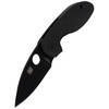 Spyderco - Nóż składany Efficient™ G-10 Black / Black Blade PlainEdge™ - C216GPBBK