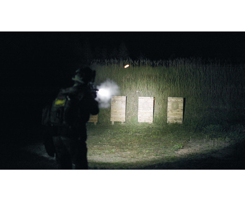 Armytek - Latarka taktyczna na broń Parma C2IR Pro - 1250lm - Diody IR - Picatinny/Weaver - F09804CIR