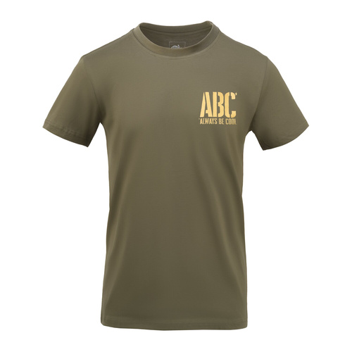 Helikon - T-shirt ABC Always Be Cool - Bawełna - Mid Grey Melange - TS-ABC-CO-2M