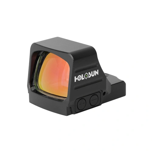 Holosun - Kolimator otwarty 407COMP - 6 MOA Green Dot - Shake Awake - Czarny - HE407COMP-GR-6