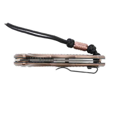 Benchmade - Nóż składany wojskowy Auto Immunity - CPM M4 - Flat Dark Earth - 2900BK-1