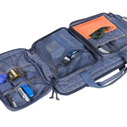 Helikon - Pokrowiec na dwa pistolety Multi Pistol Wallet® - Nylon - Melange Blue - MO-MPW-NL-M2