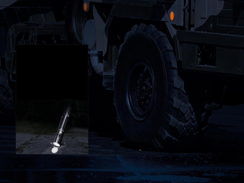 Fenix - Latarka laserowa akumulatorowa TK30 - 5000 mAh - 500 lumenów