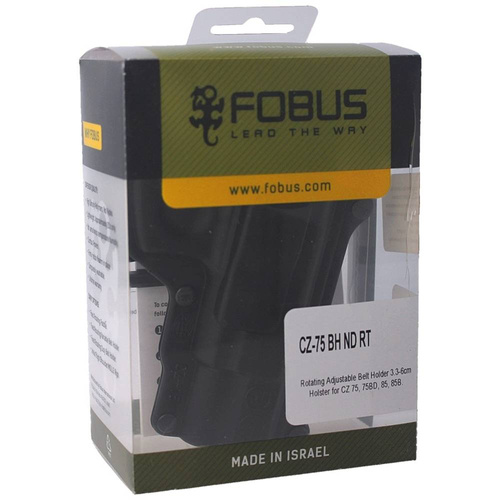 Fobus - Kabura zewnętrzna OWB - CZ 75, 75B (Old mod), 75BD, 85 - Prawa - Czarna - CZ-75 BH ND RT