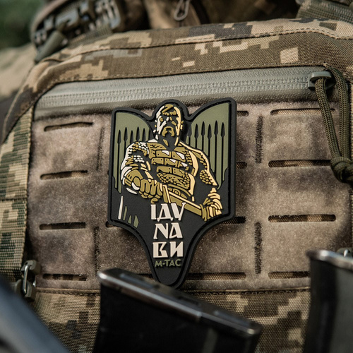 M-Tac - Naszywka Światosław Igorowicz - PVC 3D - Ranger Green - 51348301