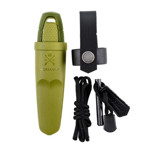 Morakniv - Nóż z krzesiwem Eldris Fire Starter Neck Knife Kit - Zielony - 12633