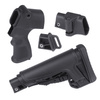 DLG Tactical - Zestaw akcesoriów do strzelby Remington 870 - Mil-Spec - Polimer - Czarny - DLG-108-KIT-BLK