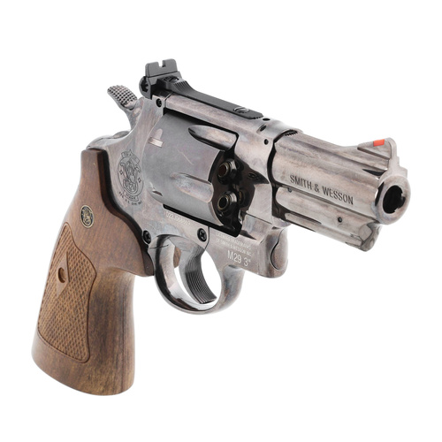 Umarex - Wiatrówka replika Smith&Wesson M29 - 4,5 mm BB - Kabura ze skóry ekologicznej - 2.6449 + 3.1613