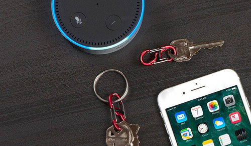 Nite Ize - Karabinek S-Biner® TagLock™ Aluminum - 2 szt. - Niebieski - PLSBMA-03-2R6