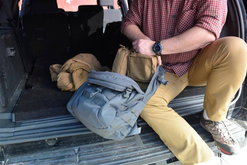 Helikon - Panel na rzep Insert MOLLE Adapter 2 - Cordura - Coyote - IN-MA2-CD-11