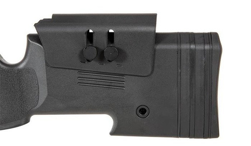 Specna Arms - Replika karabinu wyborowego SA-S02 CORE™ z lunetą i dwójnogiem - Czarny