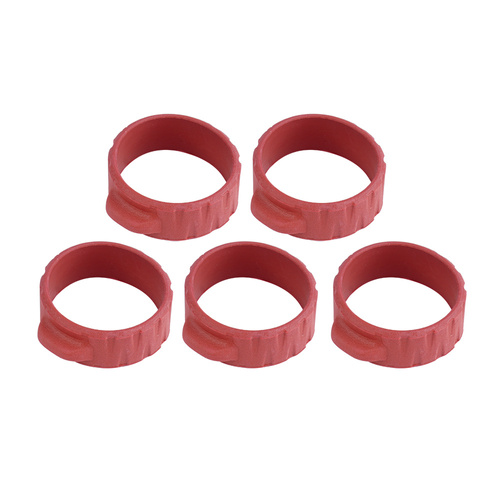 Strike Industries - Zestaw opasek elastycznych Bang Band Mini - 5 szt. - Czerwone - SI-BANGBAND-34MM-RED