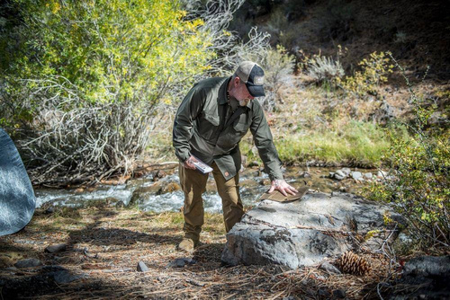 Helikon - Koszula Woodsman - Taiga Green / Coyote - KO-WDN-DC-1109A