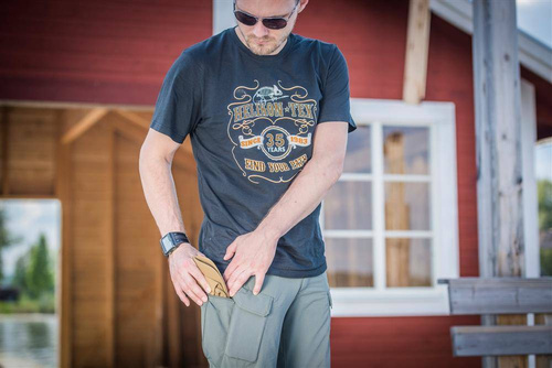 Helikon - Czapka z daszkiem Folding Outdoor Cap - Shadow Grey - CZ-FOC-NL-35