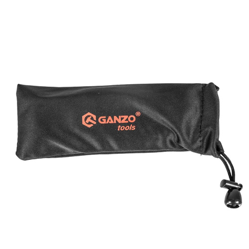 Ganzo - Nóż składany EDC G7412 z gwizdkiem - G-Lock - Czarny - G7412-BK-WS