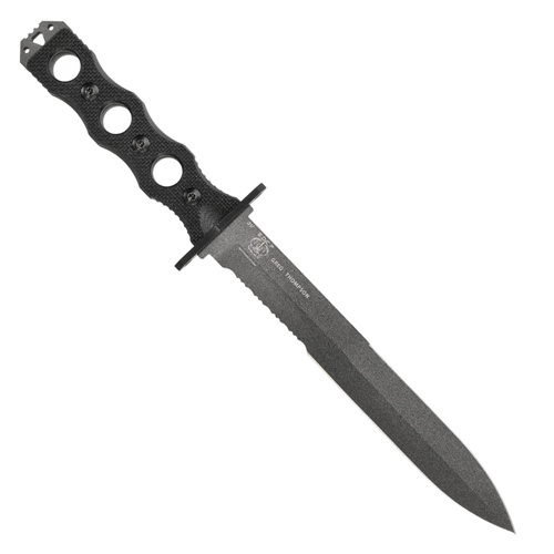 Benchmade - Nóż wojskowy 185SBK SOCP - CPM-3V - Czarny - 185SBK