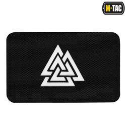 M-Tac -  Naszywka Laser cut Valknut pozioma - Czarny - 51164299