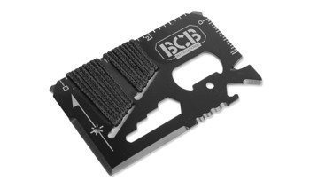 Karta survivalowa BCB Mini Work Tool - 11 funkcji - Czarna