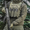 M-Tac - Ładownica potrójna na magazynki AR / AK Elite Laser Cut - Ranger Green - 10145123