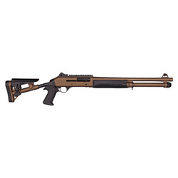 Aksa Arms - Strzelba samopowtarzalna S4-T Tactical - 12 GA/76 - Bronze - FX-08